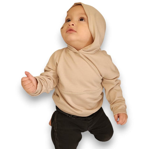 BUZO BEBE NIÑO CORTES EN FRENTE