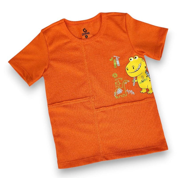 CAMISETA BEBE NIÑO MANGA CORTA BLOQUES