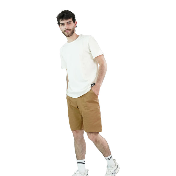 CAMISETA HOMBRE MANGA CORTA ALGODON 100% APLIQUE