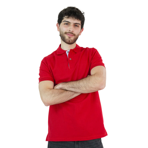 CAMISETA HOMBRE POLO TELA LACOSTE COLORES