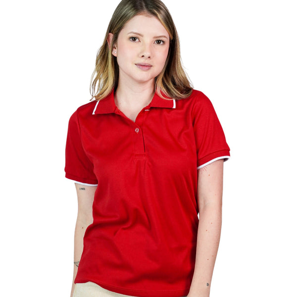 CAMISETA MUJER POLO  COLORES