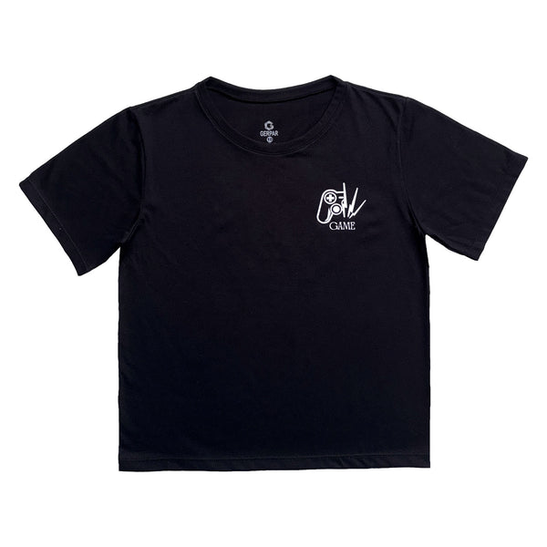 CAMISETA NIÑO MANGA CORTA CUELLO REDONDO FONDO ENTERO