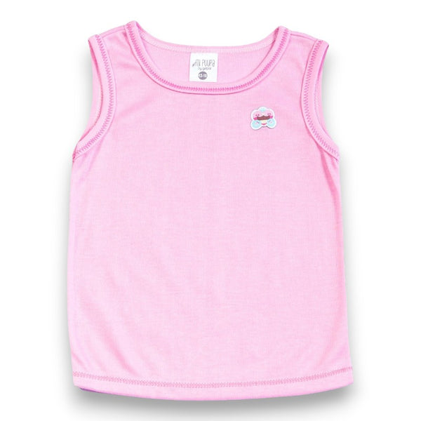 CAMISILLA BEBE BORDADA CUELLO SESGO
