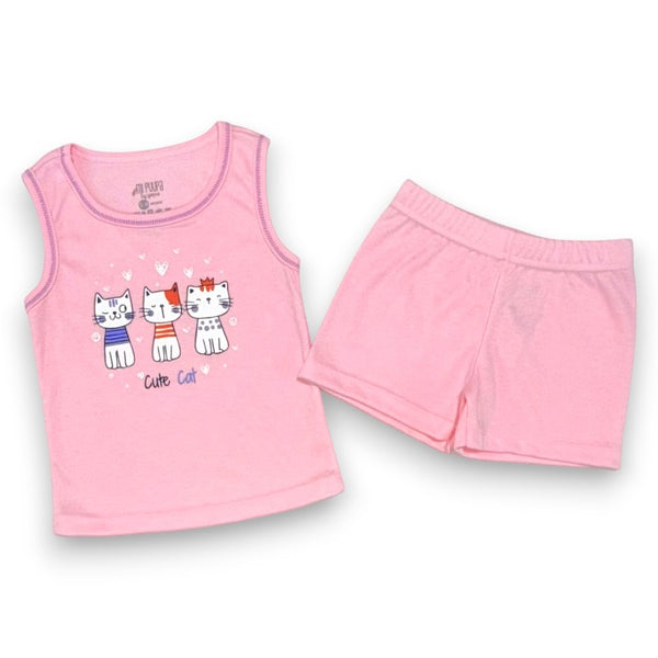 CONJUNTO BEBE SHORT MANGA SISA
