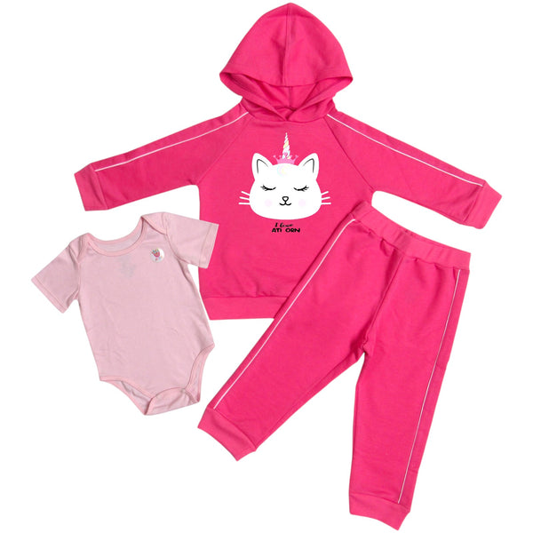 CONJUNTO CHOMPA BEBE UNISEX BODY JOGGER