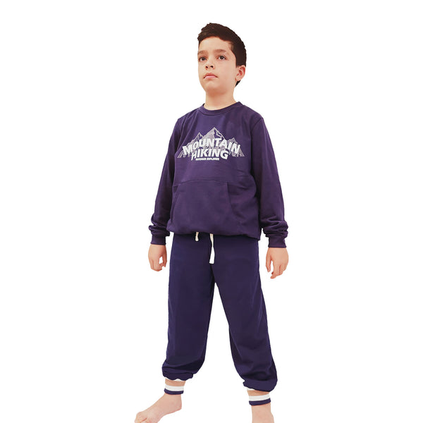 JOGGER NIÑO BOTAS TEJIDAS