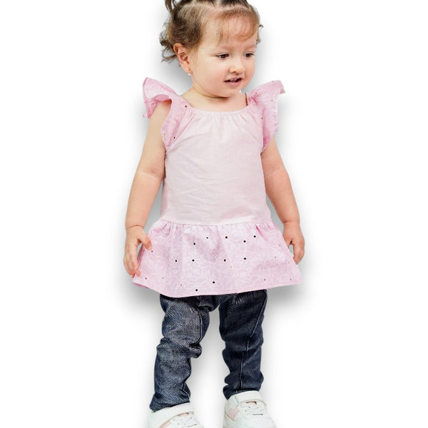 LEGGINS BEBE NIÑA  TIPO JEAN