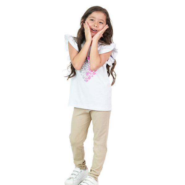 LEGGINS NIÑA RIB PACK X2 TELA RIB