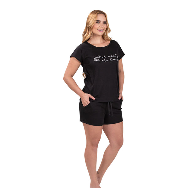 MULTIUSOS MUJER CAMISETA MANGA CORTA SHORT TELA RIB
