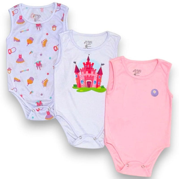 PACK 3 UDS BODY MANGA SISA BEBE NIÑA