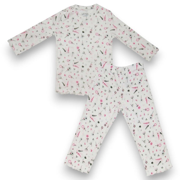 PIJAMA BEBE NIÑA MANGA LARGA PANTALÓN TELA ESTAMPADA