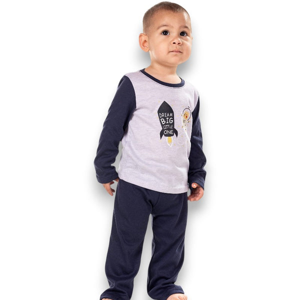 PIJAMA BEBE NIÑO MANGA LARGA PANTALÓN
