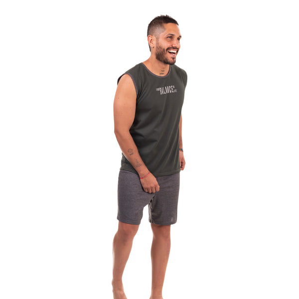 PIJAMA HOMBRE MANGA SISA SHORT