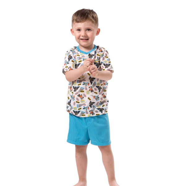 PIJAMA NIÑO MANGA CORTA SHORT