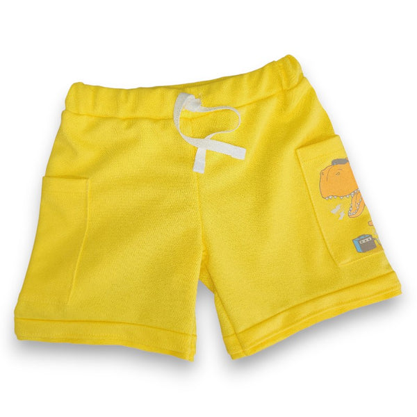 SHORT BEBE NIÑO ESTAMPADO EN BOLSILLO