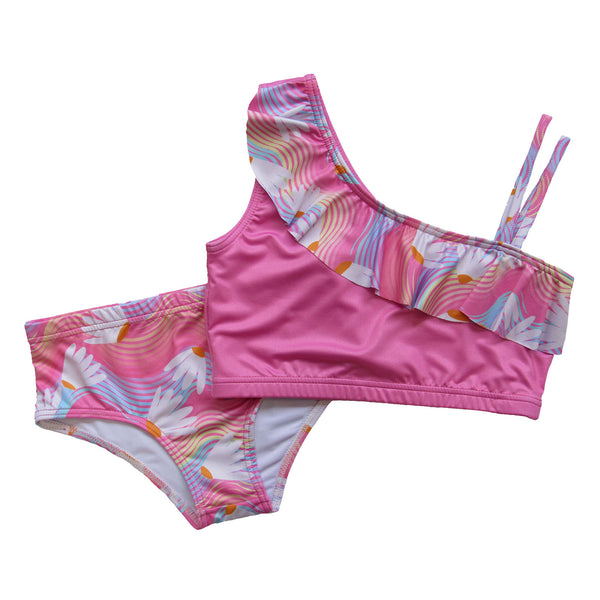 TRAJE DE BANO NIÑA TOP BOLERO PANTY